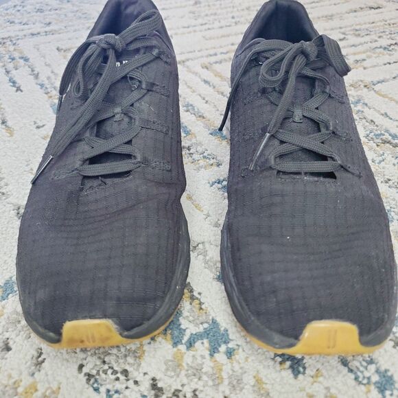 NOBULL Allday Ripstop Runner Trainer Black Sneaker Athletic Shoe Men's SZ 12 - Picture 3 of 10